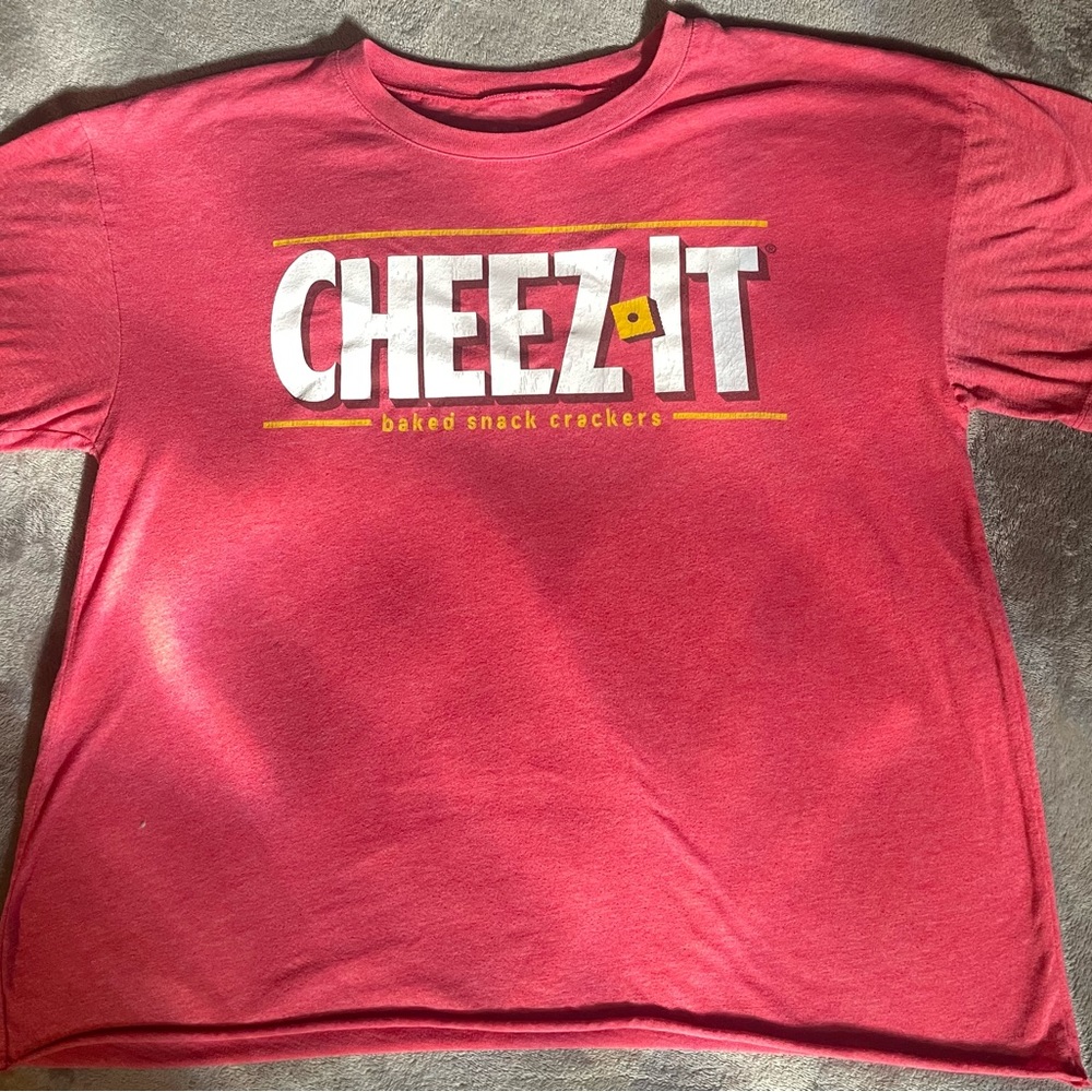 Cheez-it baked t shirt.